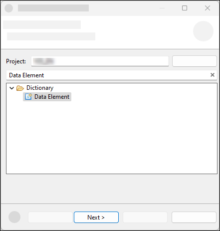 Select Data Element