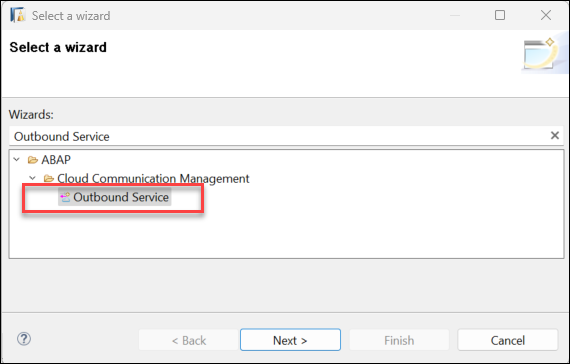Create Outbound Service