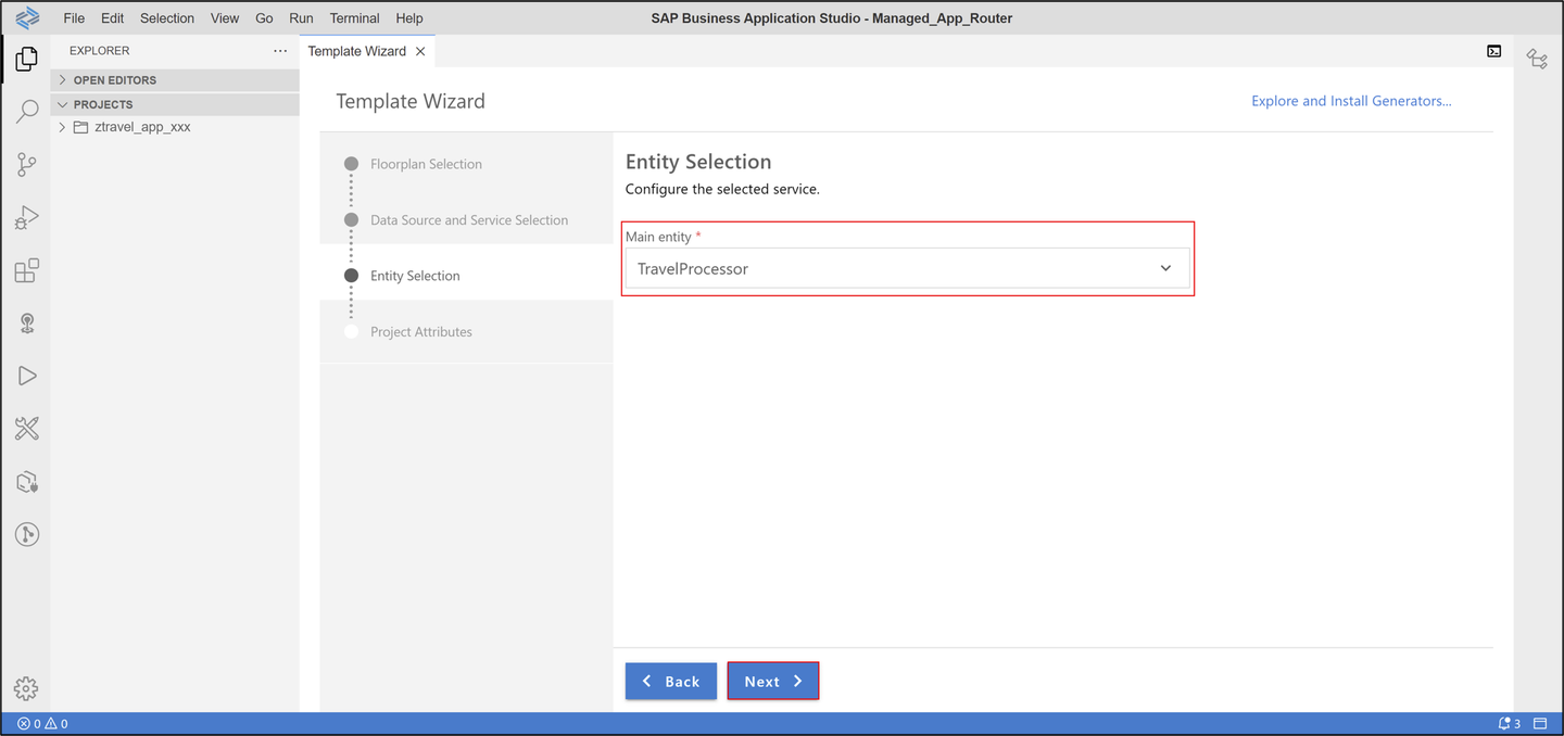 Fiori application
