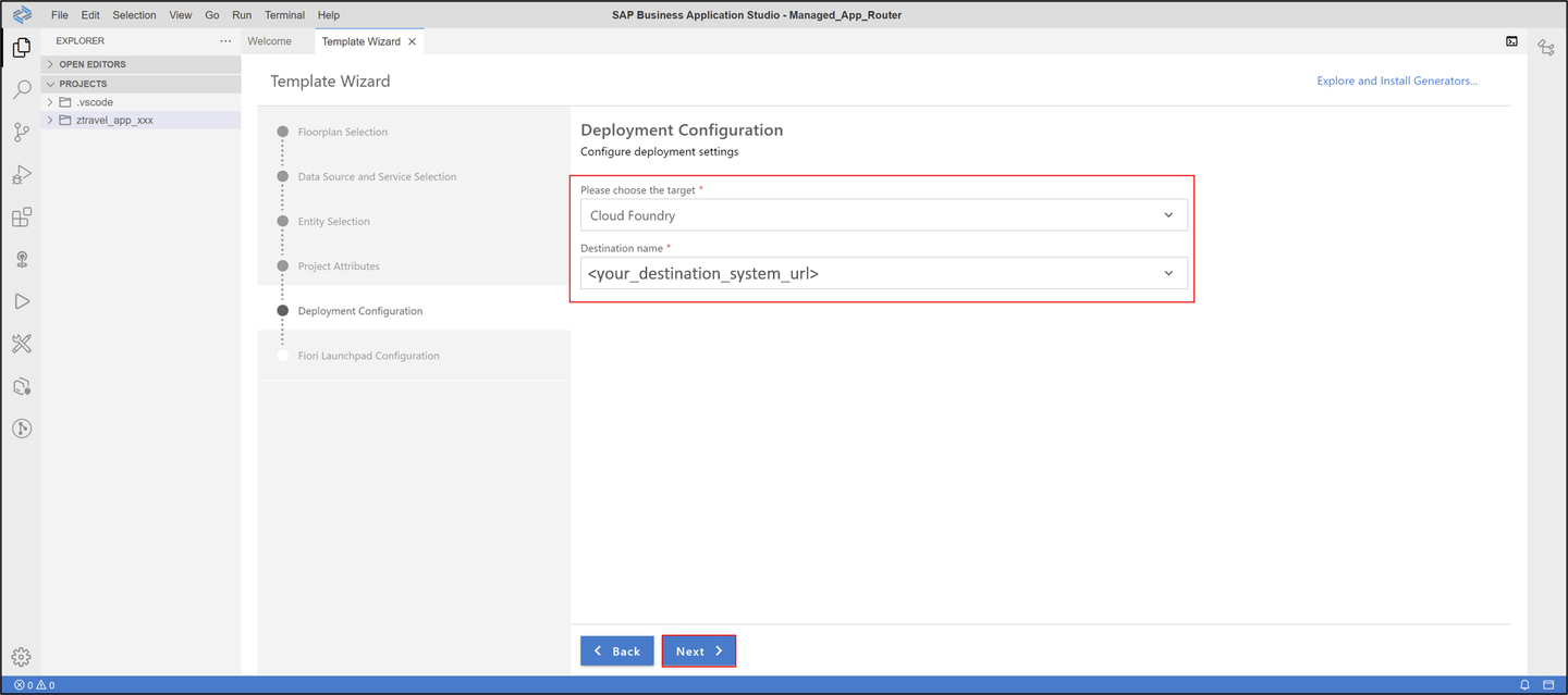 Fiori application