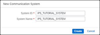 Create system