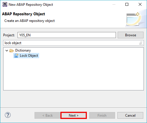 Create lock object