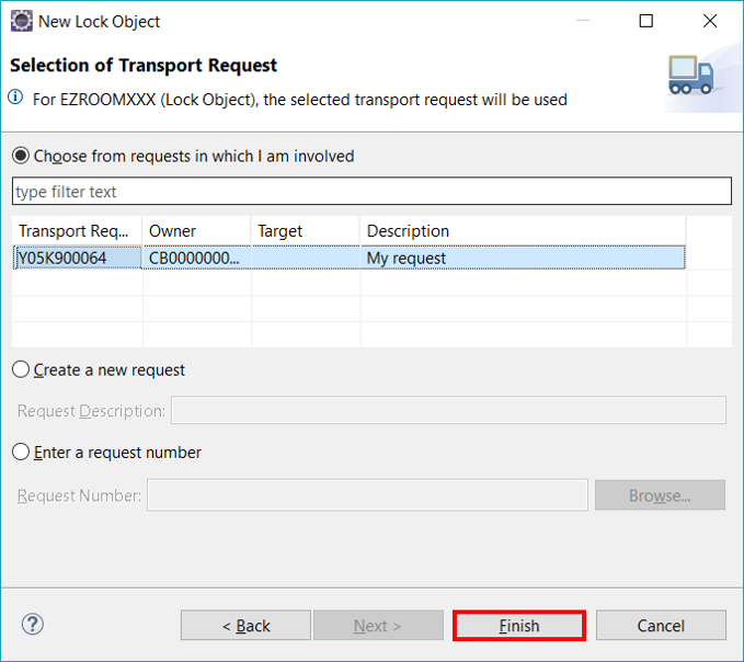 Create lock object