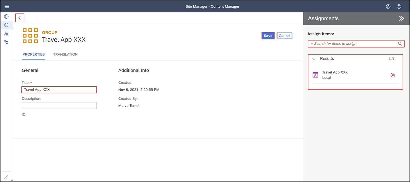 Create launchpad site