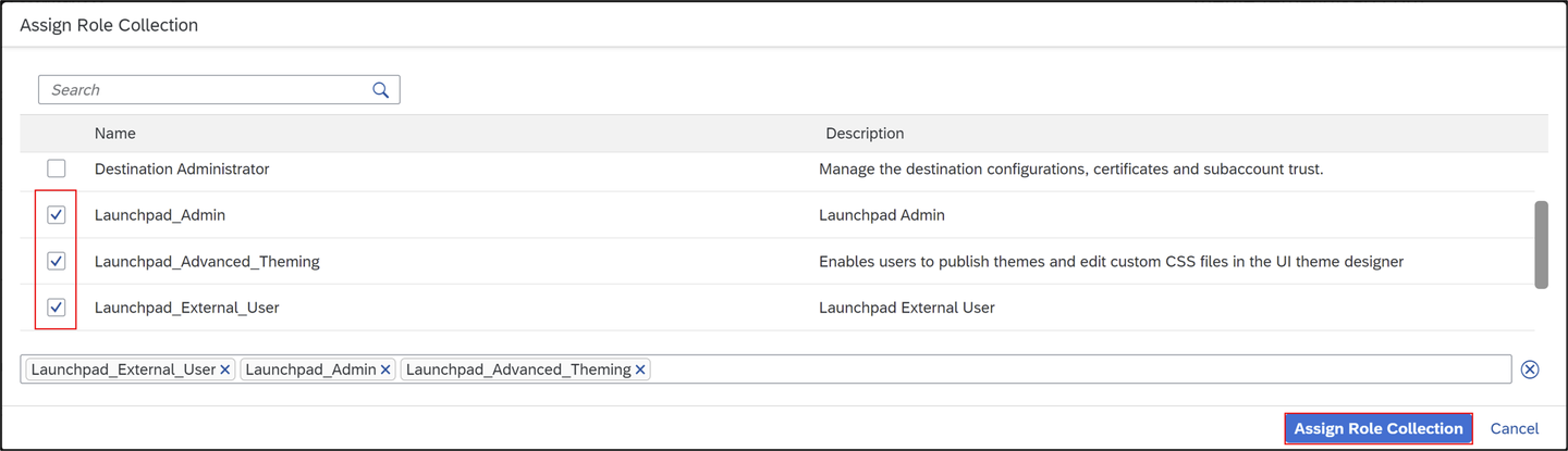 Create launchpad site