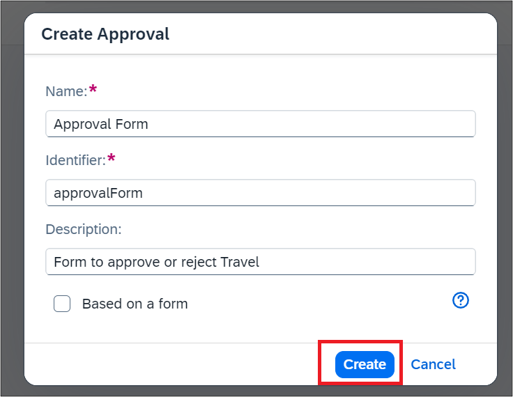 CreateApproval