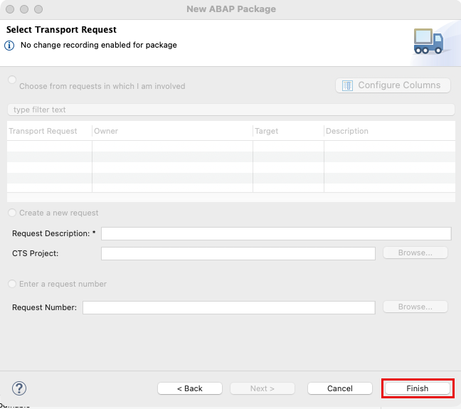 Create data definition - no tr needed