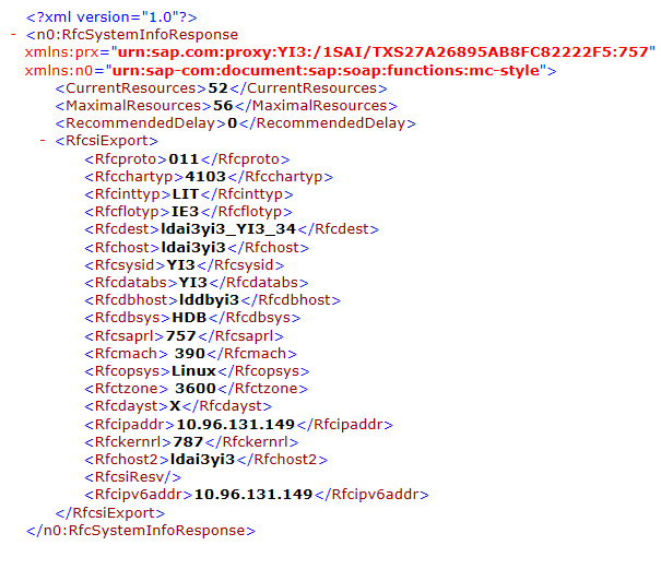 Logical port of consumer proxy