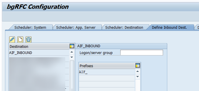 Create Inbound Destination
