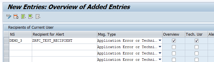 Assign User to Recipient