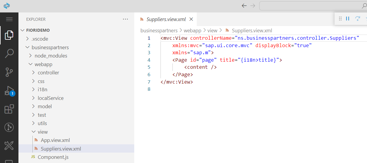 open code editor