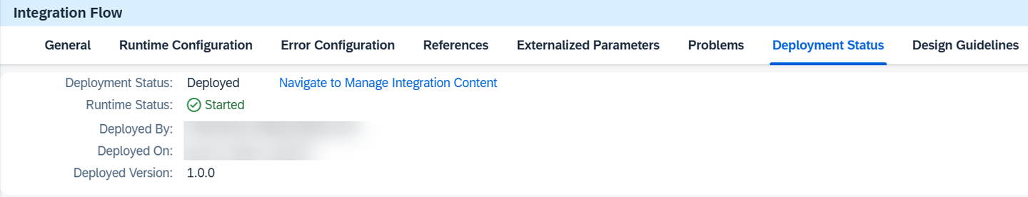 Deployment-Status