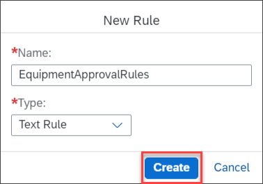 New text rule