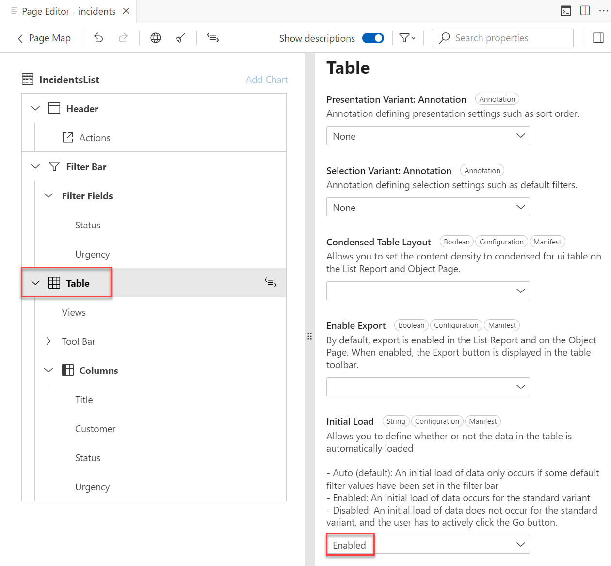 Enable Data Auto Load