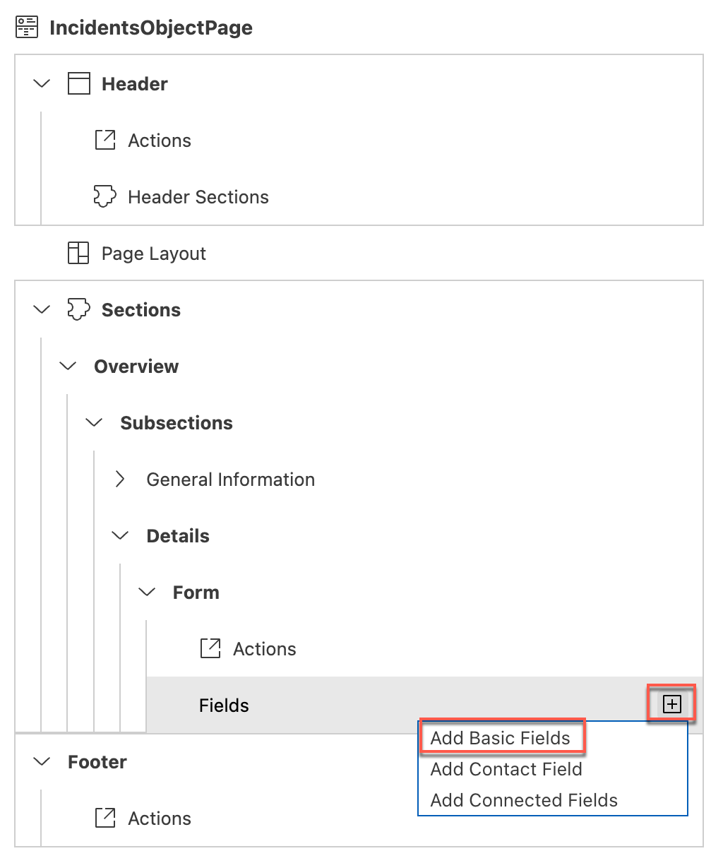 Add Basic Fields