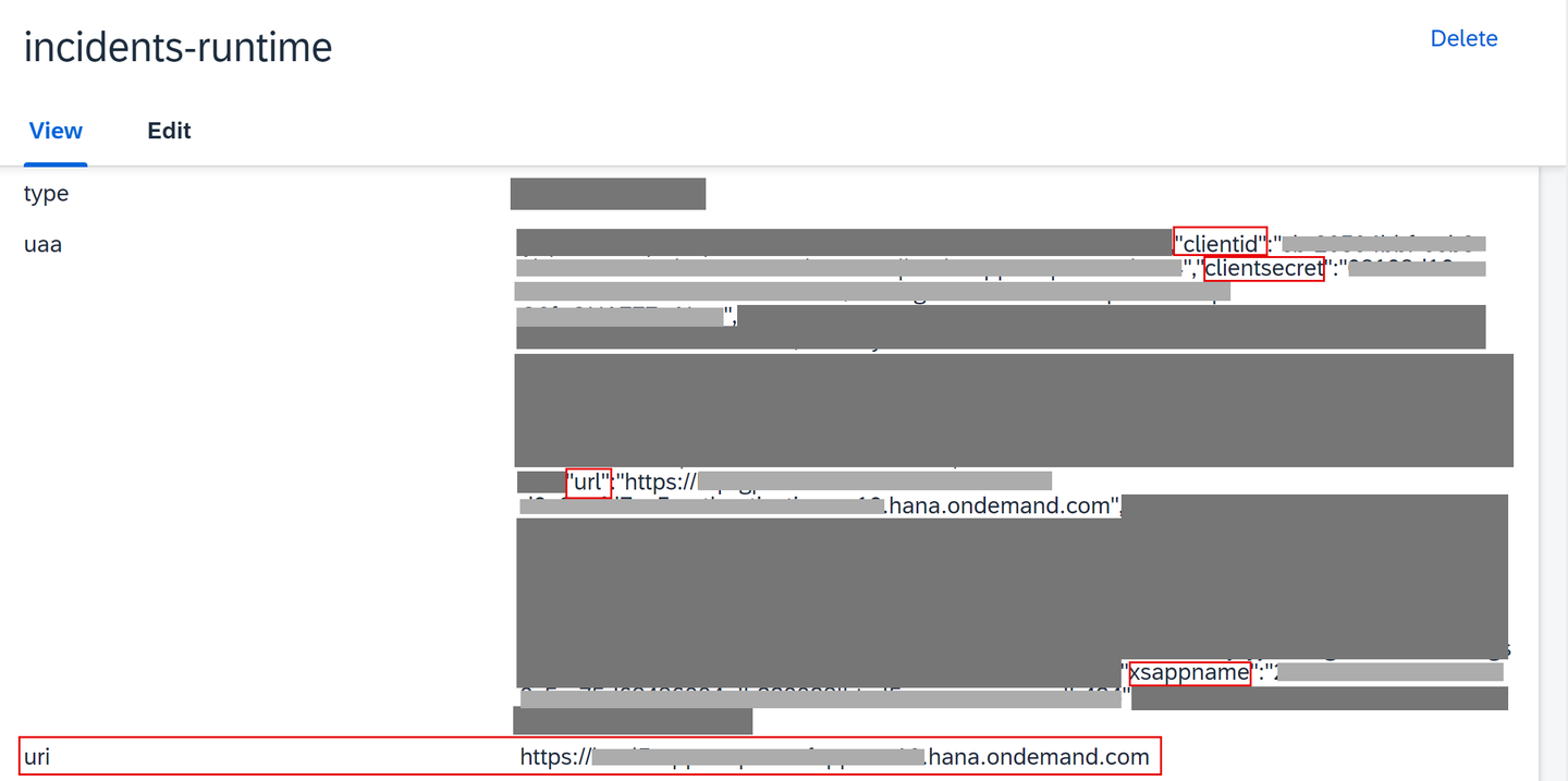 Decoded Secret Details