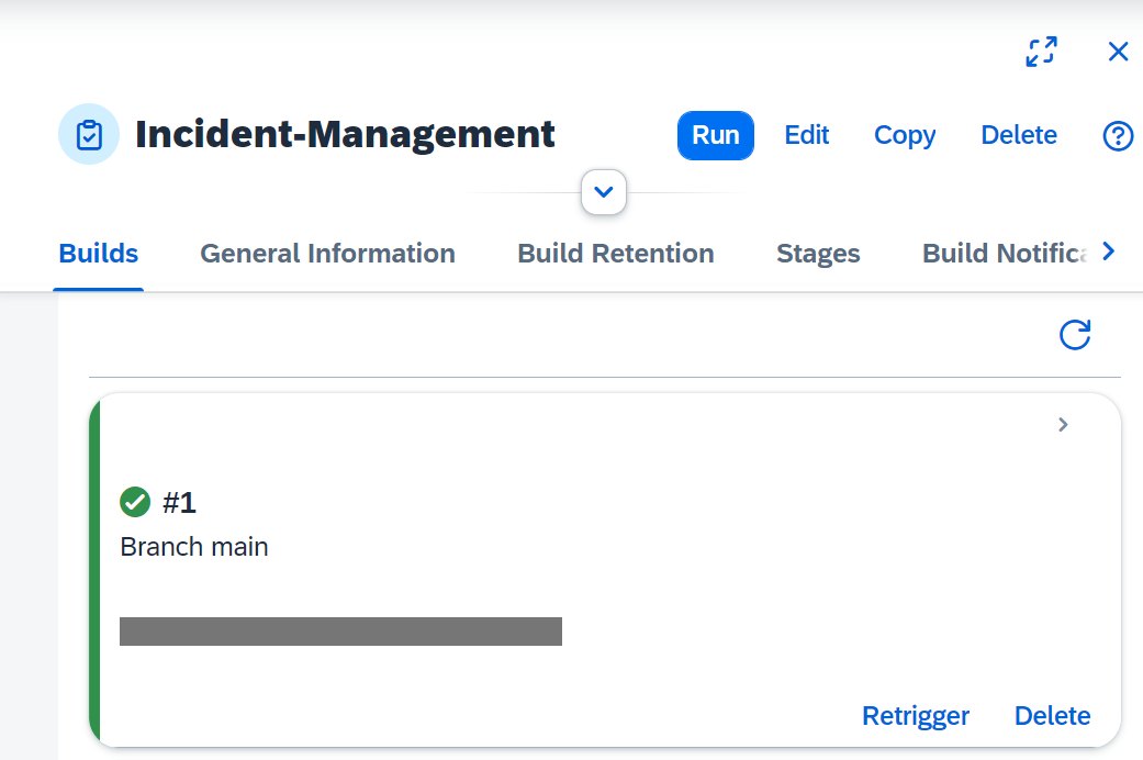 Build successful