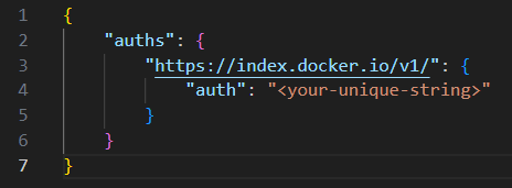 Container registry credentials