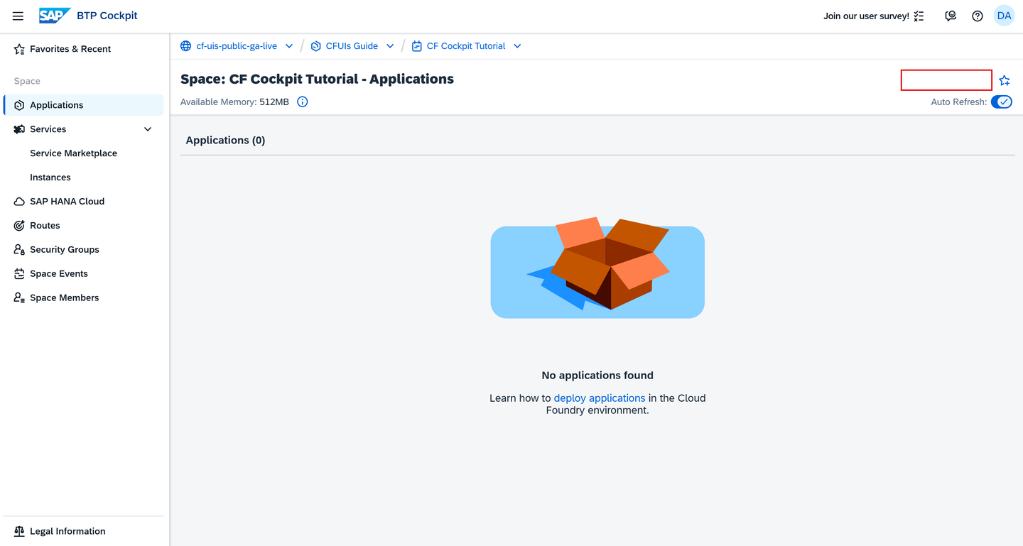 Deploy Application Button Is Missing