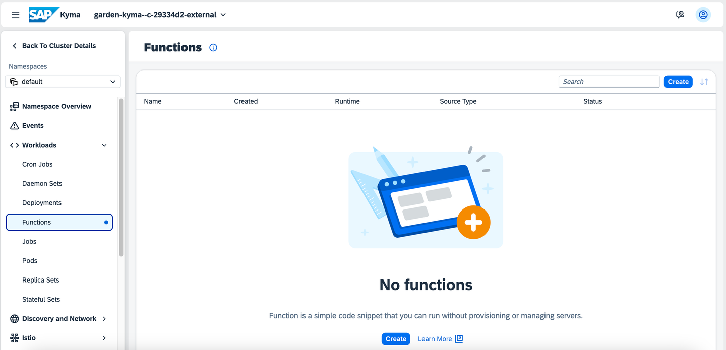 Functions are now available