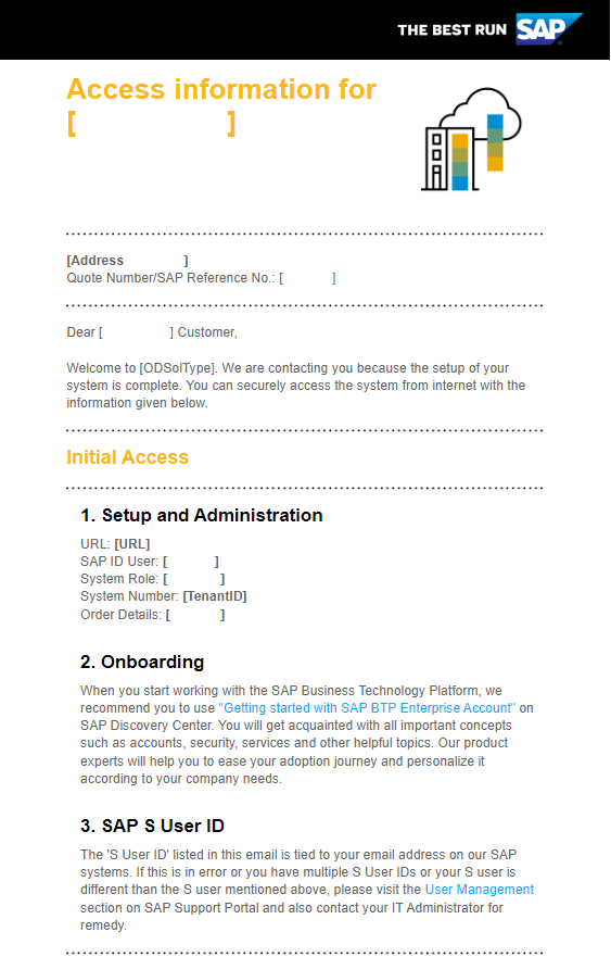 second welcome email