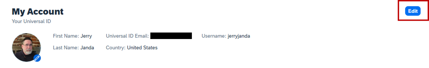 My Account