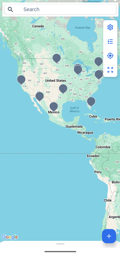 Fiori Map View