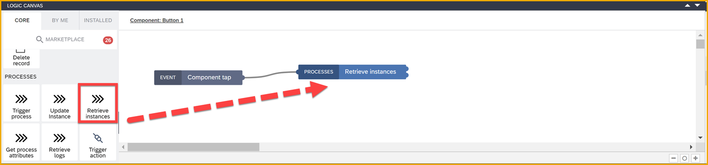 Retrieve instances