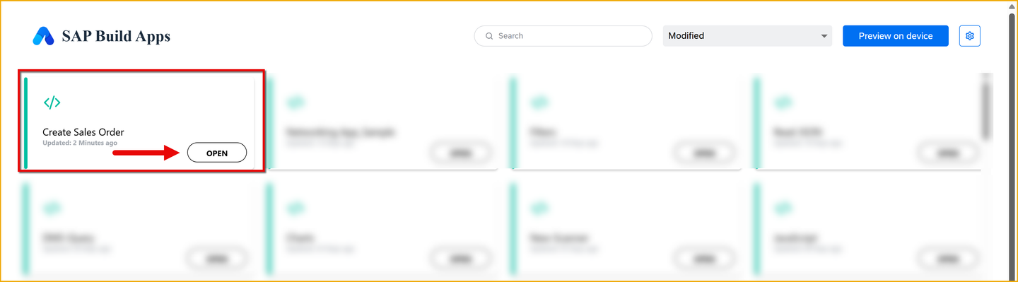 Launch preview