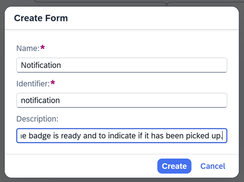 Select form