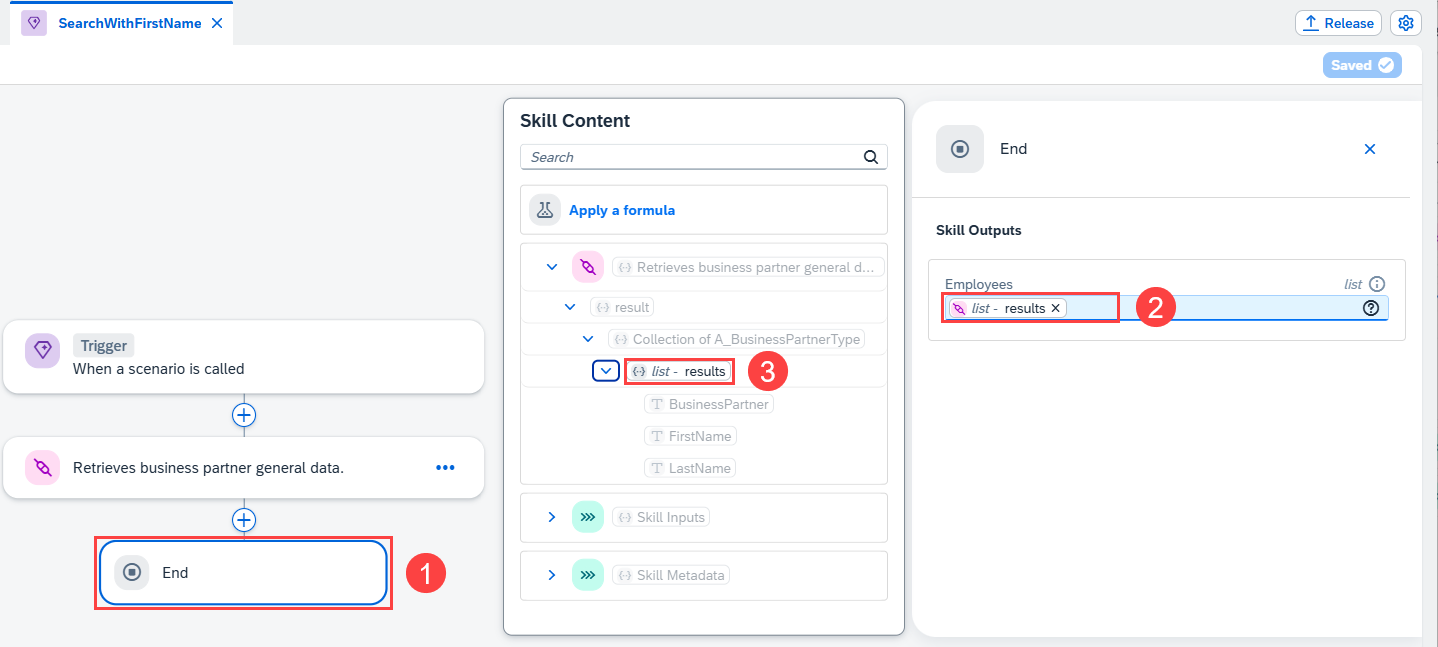 Joule Studio configure end