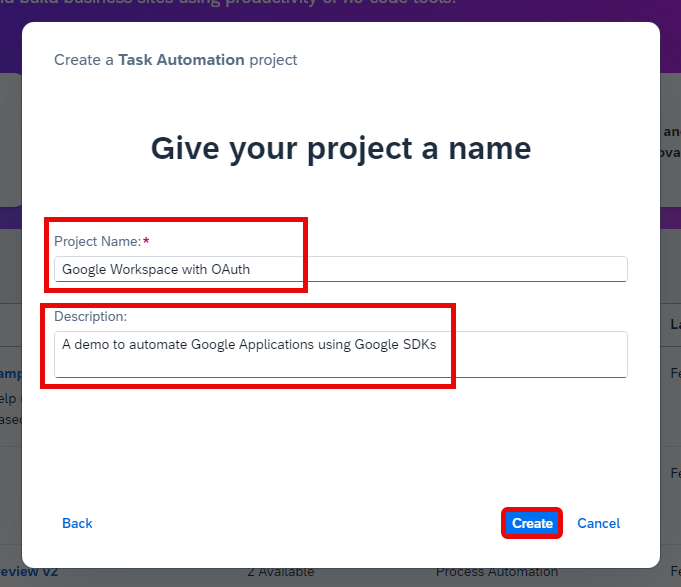 Automated Process