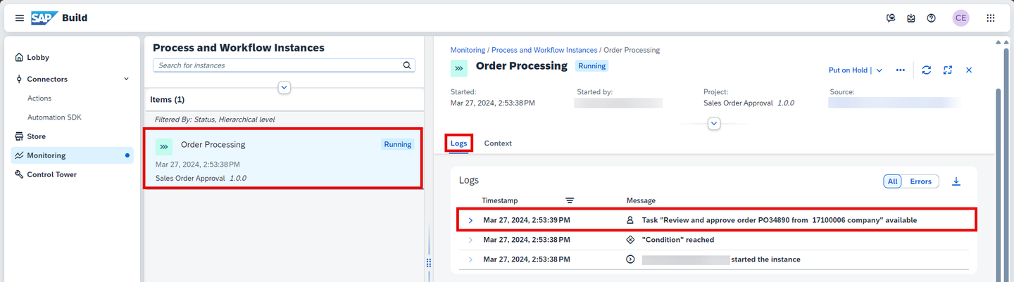 Run Process