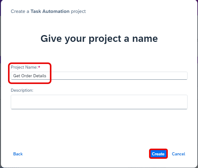 Create Task Automation