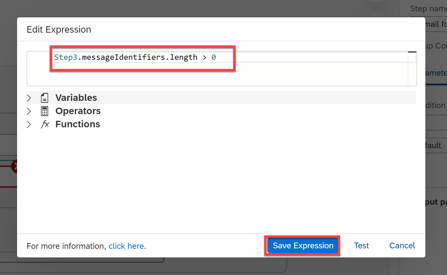 Expression Editor