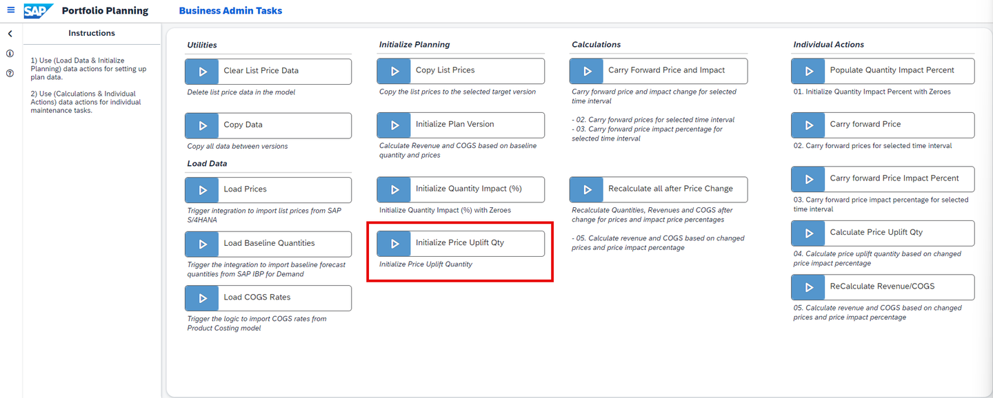 xp&A Commercial Planning