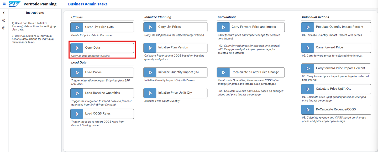 xp&A Commercial Planning