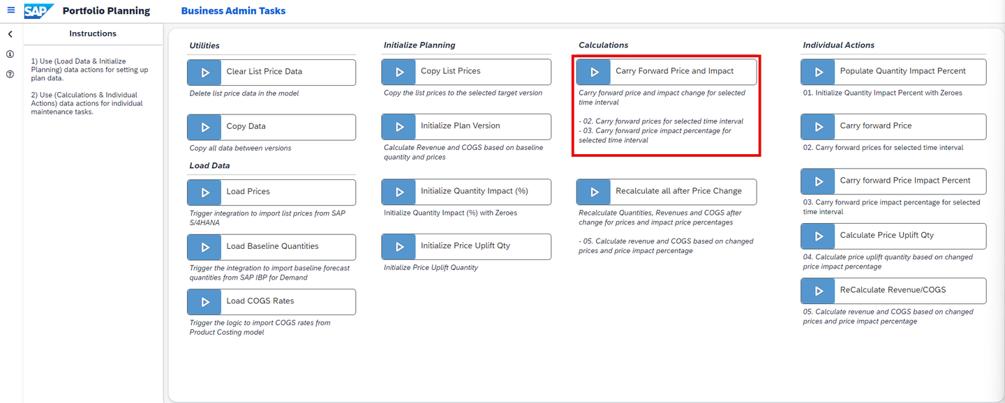xp&A Commercial Planning