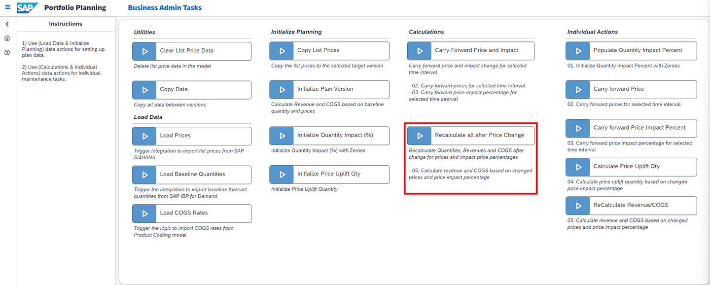 xp&A Commercial Planning