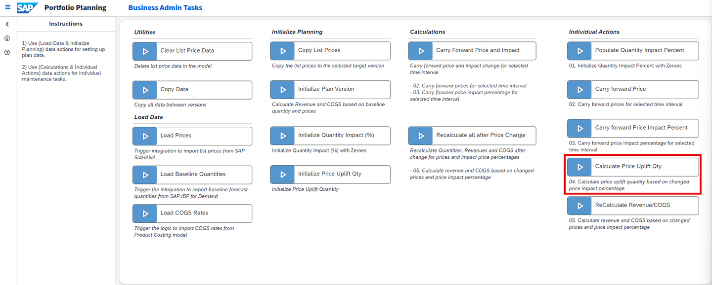 xp&A Commercial Planning