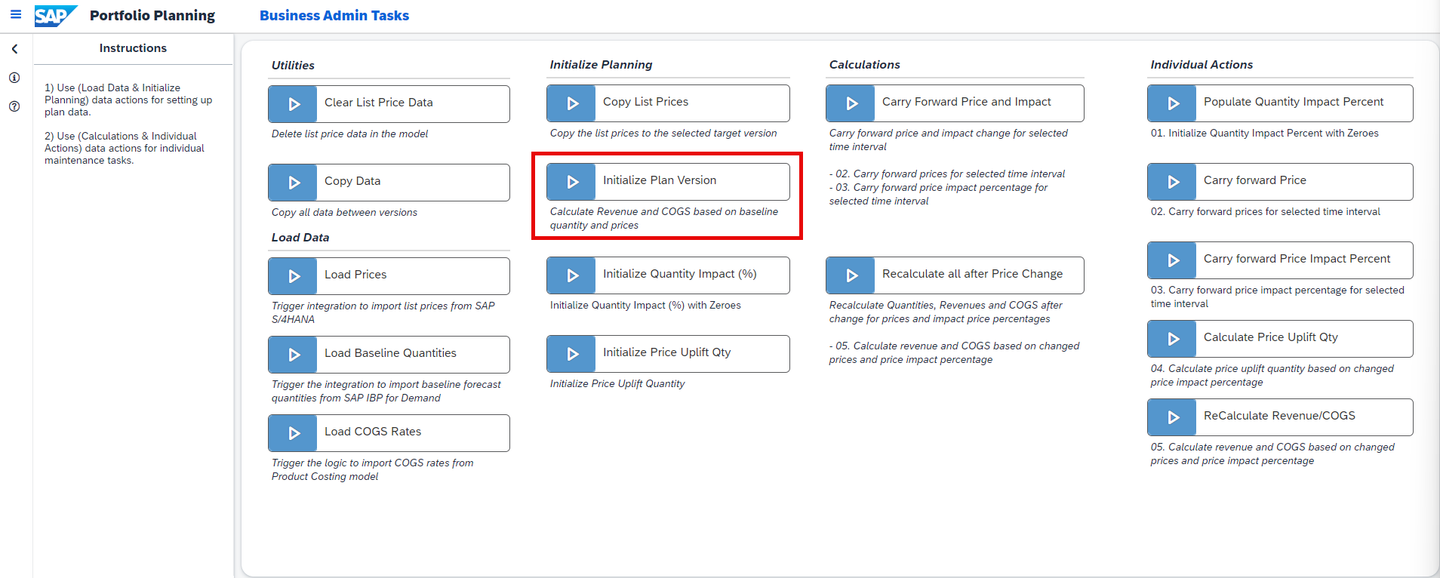 xp&A Commercial Planning