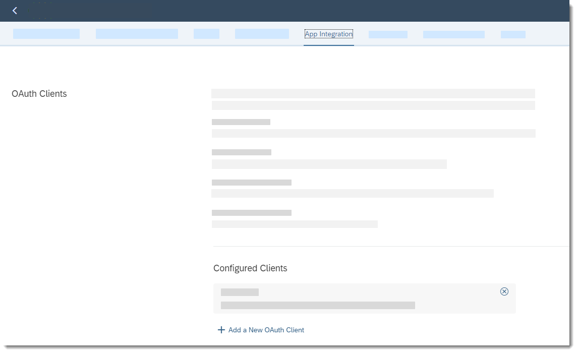Add OAuth Client