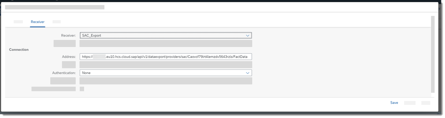 SAC_Export Receiver